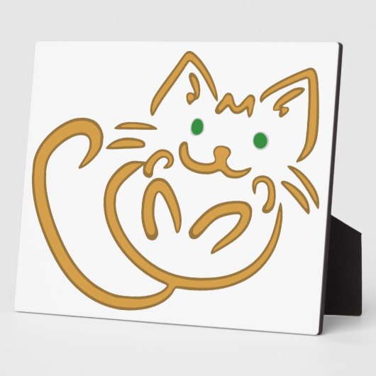 Playful Kitty Fotoplatte (Seite)