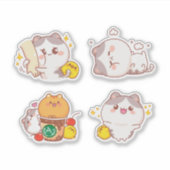 Playful Kitty Freebie Set Aufkleber (Vorderseite)