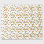 Playful Kitty Geschenkpapier (Flach)