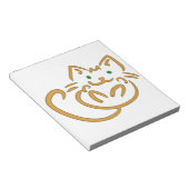 Playful Kitty Notizblock (angewinkelt)