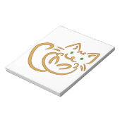 Playful Kitty Notizblock (Rotiert)