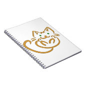 Playful Kitty Notizblock (Rechte Seite)