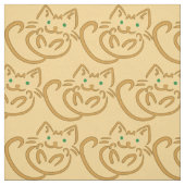 Playful Kitty Stoff (Muster)