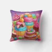 Playful Konditorei und Candyland Fun Kissen (Rückseite)