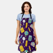 Playful Learning – Cute Education Seamless Pattern Schürze (Getragen)