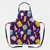 Playful Learning – Cute Education Seamless Pattern Schürze (Vorderseite)