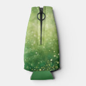 Playful Leprechaun Illustration  Flaschenkühler (Rückseite)