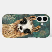 Playful Llama - Smile Case-Mate iPhone Hülle (Rückseite (Horizontal))