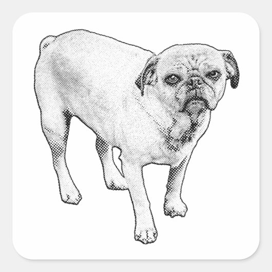 Playful Manga Dotted Sticker For Creative Surfaces (Vorderseite)