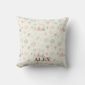 Playful New Year Celebration Kids Throw Pillow Kissen (Vorderseite)