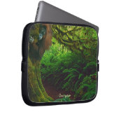 Playful Orangutan in Borneo Dschungel Laptopschutzhülle (Vorne Rechts)