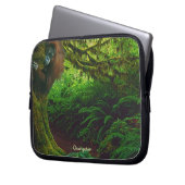 Playful Orangutan in Borneo Dschungel Laptopschutzhülle (Vorderseite Links)