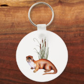 Playful Otter Schlüsselanhänger (Vorderseite)