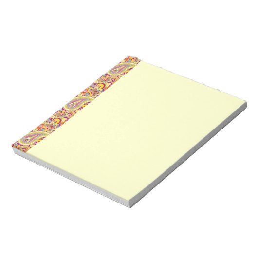 Playful Paisley Notizblock (Rotiert)