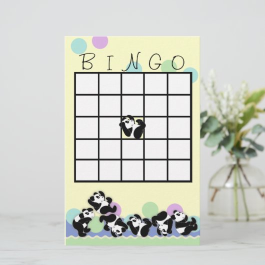 Playful Panda Bingo (Stehend Vorderseite)