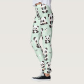 Playful Panda Pattern Leggings (Links)
