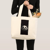 Playful Panda Tote Bag Jumbo Stoffbeutel (Vorderseite (Produkt))