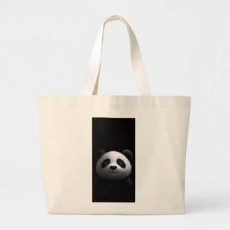 Playful Panda Tote Bag Jumbo Stoffbeutel