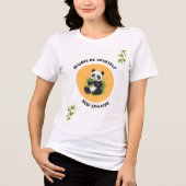 Playful Panda Vibes T Shirt Design (Vorderseite)