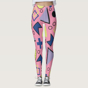 Playful Pastel Memphis Formen Leggings