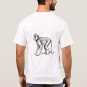 Playful Patas Monkey T-Shirt (Rückseite)