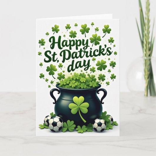 Playful Patrick Day Card Karte (Vorderseite)