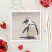 Playful Penguin Napkins Serviette (Beispiel)