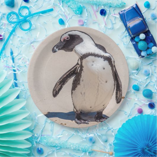 Playful Penguin-Papier-Teller Pappteller (Party)