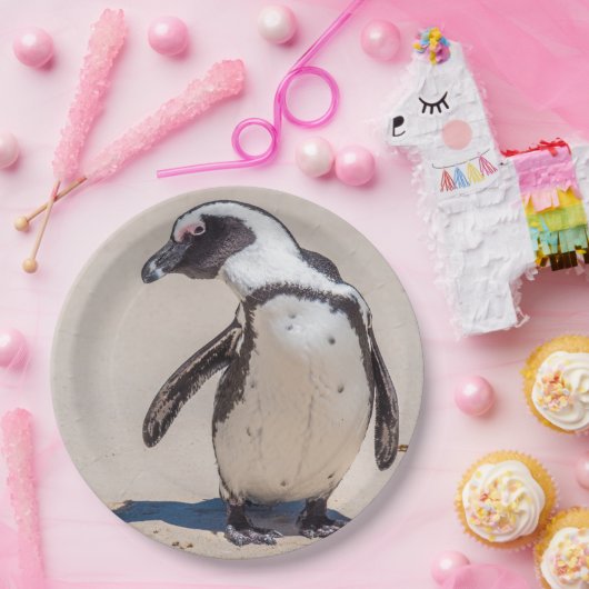 Playful Penguin-Papier-Teller Pappteller (Party)