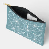 Playful Petals Zipper Pouch Zubehörtasche (Offen)