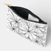 Playful Petals Zipper Pouch Zubehörtasche (Offen)