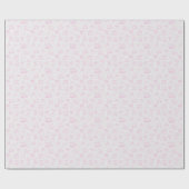 Playful Pink Baby Gift Wrap Geschenkpapier (Flach)
