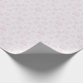 Playful Pink Baby Gift Wrap Geschenkpapier (Ecke)