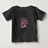 "Playful Pink Statement" Baby T-shirt (Vorderseite)