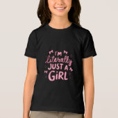 "Playful Pink Statement" Tri-Blend Shirt (Vorderseite)