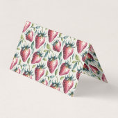 Playful Pink Strawberry Summer Fruchtname (Rückseite)