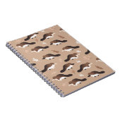 Playful Platypus Pattern Notizblock (Rechte Seite)