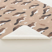 Playful Platypus Pattern Sherpadecke (3/4)