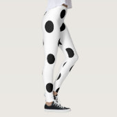 Playful Polka Dots: Komfortable und stilvolle Legg Leggings (Rechts)