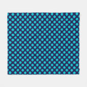 Playful Polka Dots | PD-02 | Fleecedecke (Vorderseite (Horizontal))