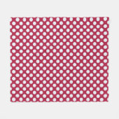Playful Polka Dots | PD-03 | Fleecedecke (Vorderseite (Horizontal))