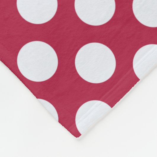 Playful Polka Dots | PD-03 | Fleecedecke (Ecke)
