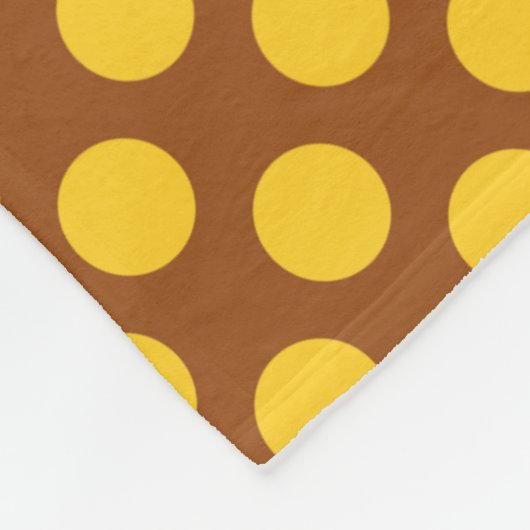 Playful Polka Dots | PD-05 | Fleecedecke (Ecke)