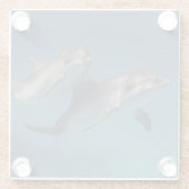 Playful Pose Glasuntersetzer (Rückseite)