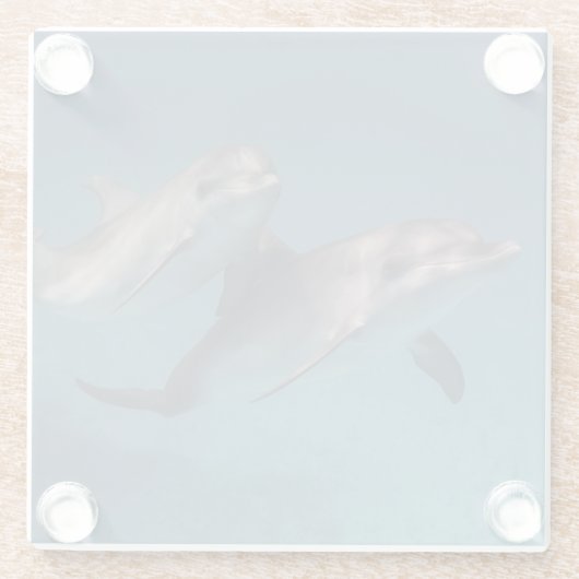 Playful Pose Glasuntersetzer (Rückseite)