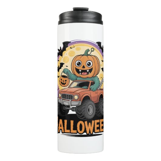 Playful Pumpkin Thermosbecher (Vorderseite)