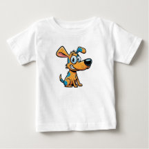 Playful Pup Baby Feinripp-Shirt