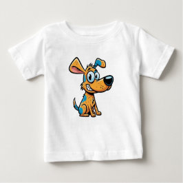 Playful Pup Baby Fine Jersey T - Shirt