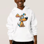 Playful Pup Kids' Pullover Hoodie (Vorderseite)