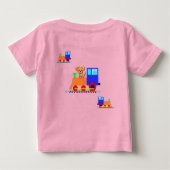 Playful Puppy - Baby T-shirt (Rückseite)